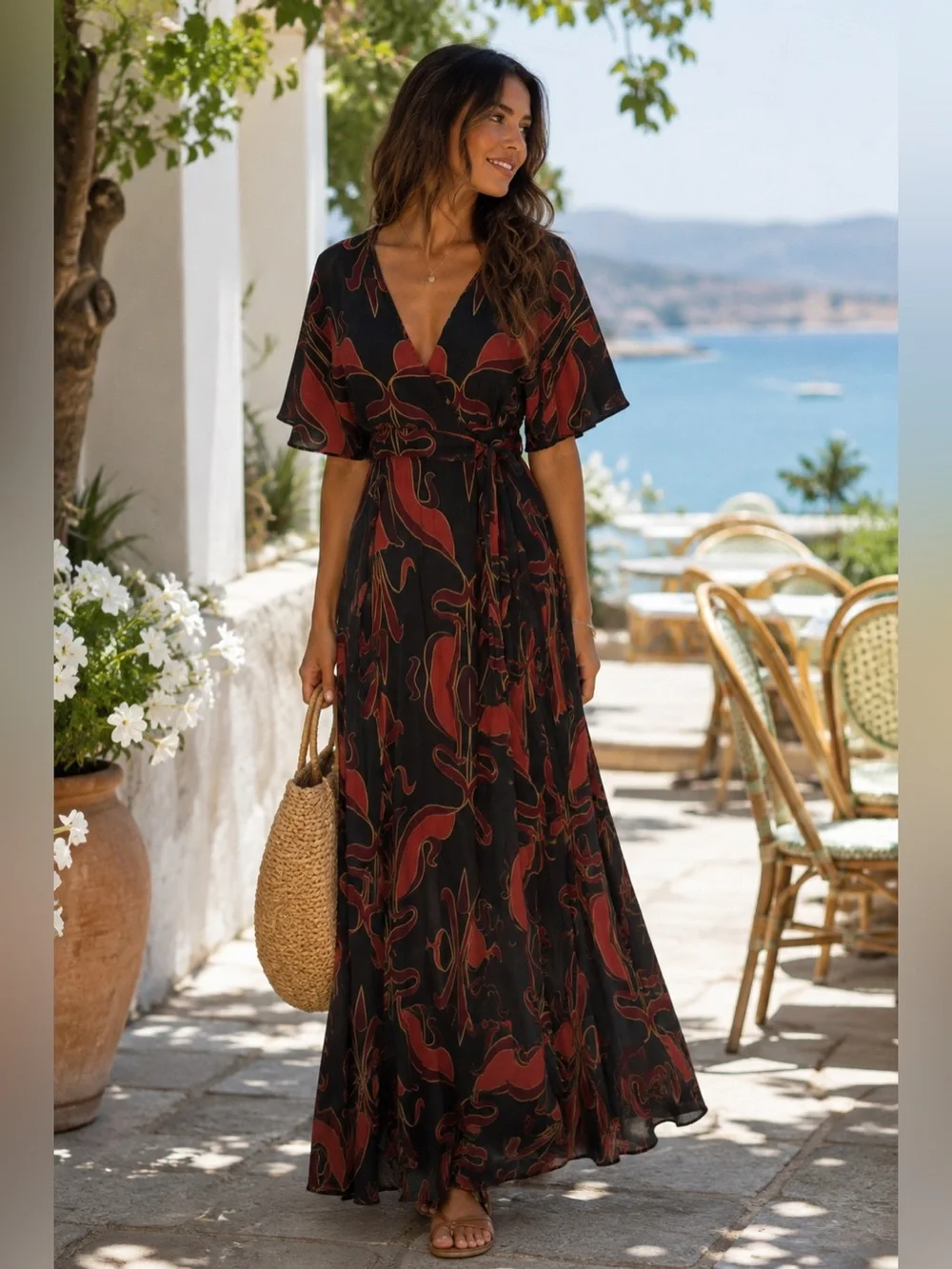 ✨ NWOT Free People Wrap Maxi Dress | XS ✨
